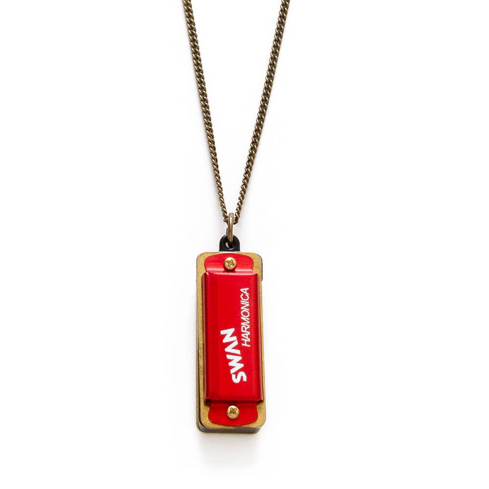 Harmonica Sola- Red - MST GoodsNecklacesAmano Studio