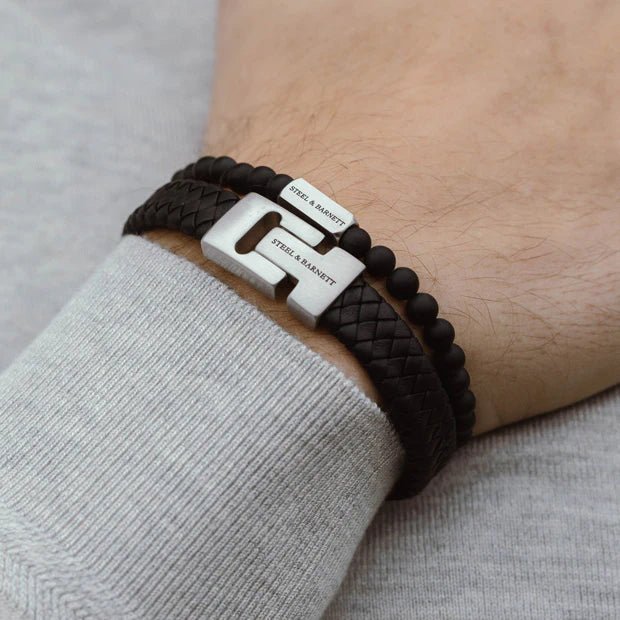 Harrison Leather Bracelet - MST GoodsBraceletsSteel & Barnett
