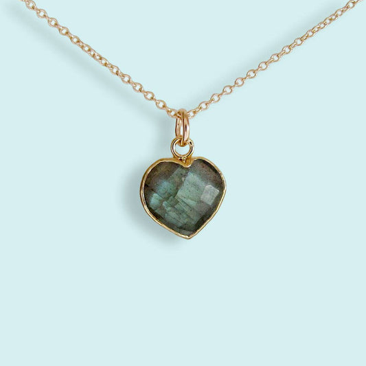 Heart of Stone Labradorite Necklace - MST GoodsOrnamental Things
