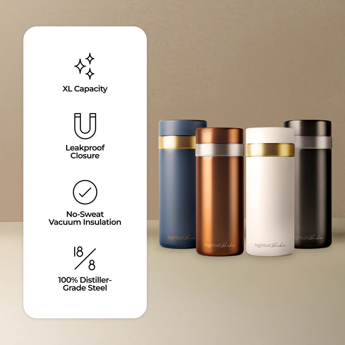 Highball Shaker™ - MST GoodsHigh Camp Flasks