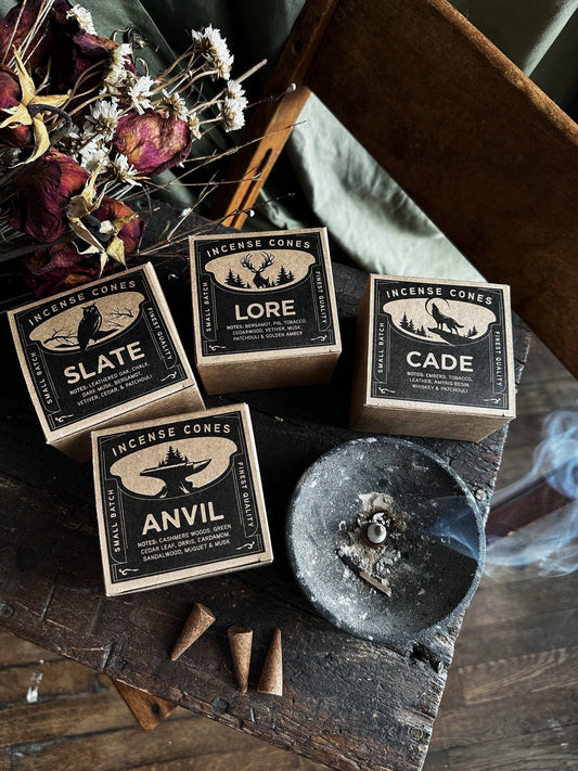 INCENSE | CONES | SLATE - MST GoodsIncenseManready Mercantile