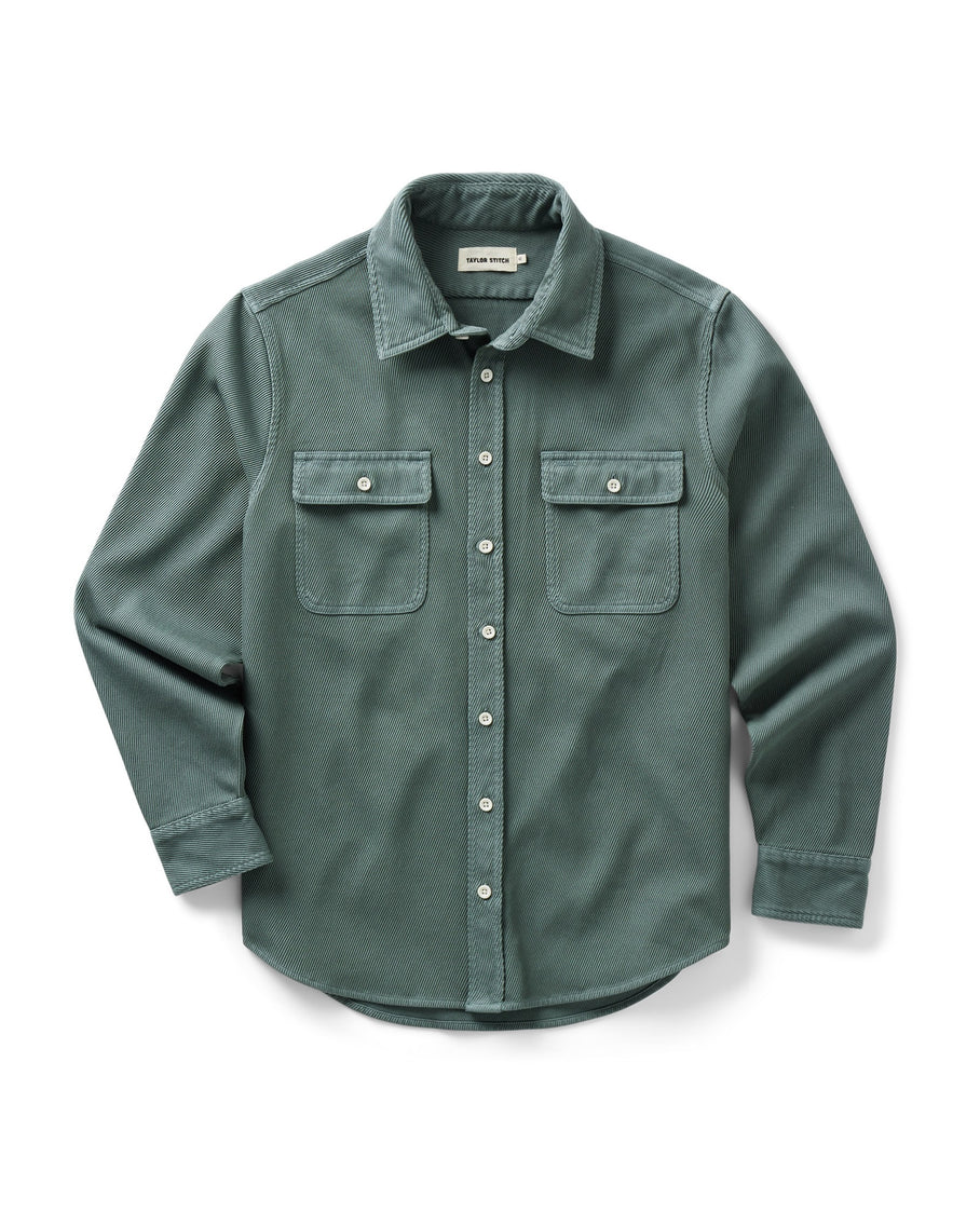 The Ledge Shirt in Deep Sea Twill