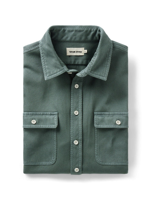 The Ledge Shirt in Deep Sea Twill