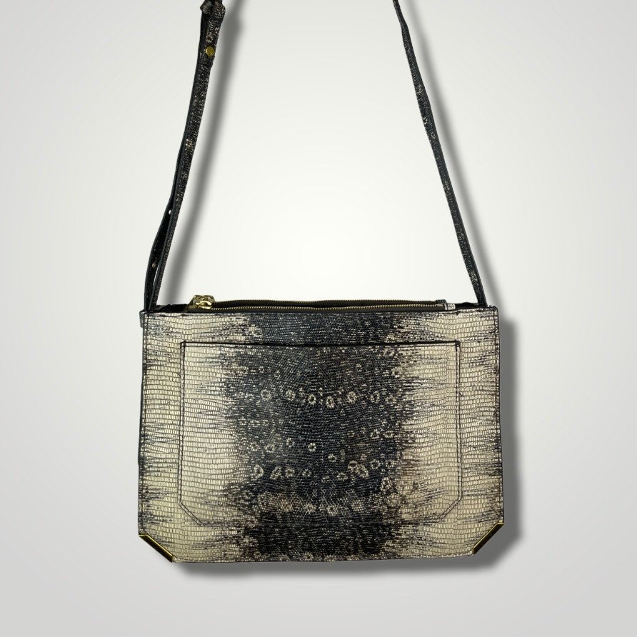 J. Crew NWT Adjustable Faux Snakeskin Crossbody Adjustable Bags Purses Gray p1008 - MST GoodsJ. Crew