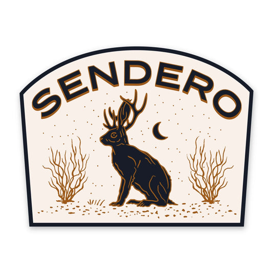 Jackalope Sticker - MST GoodsSendero Provisions Company