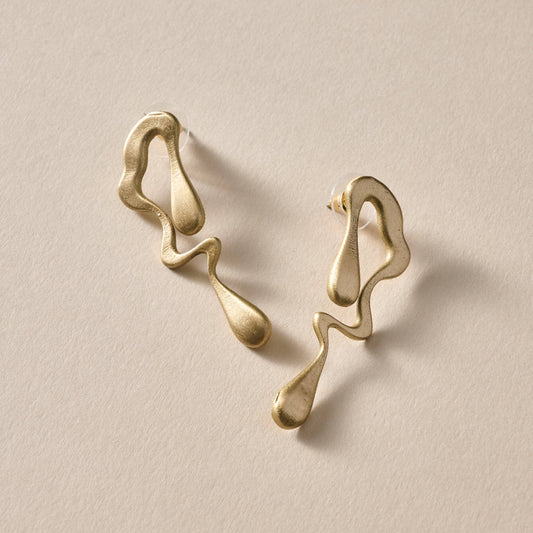 Jhanvi Organic Shaped Dangle Earrings - MST GoodsEarringsTen Thousand Villages
