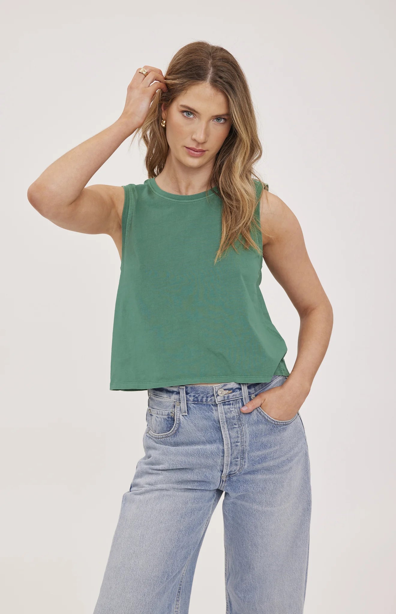 Kate Cotton Tank - MST GoodsGentle Fawn