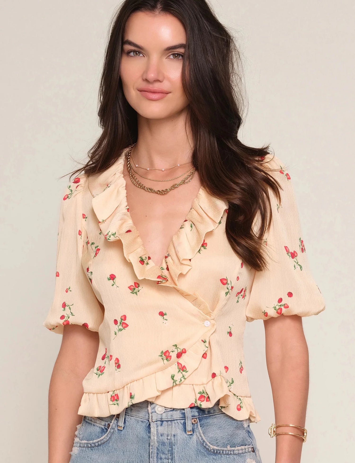 Kathleen Wrap Top - MST GoodsHeartloom