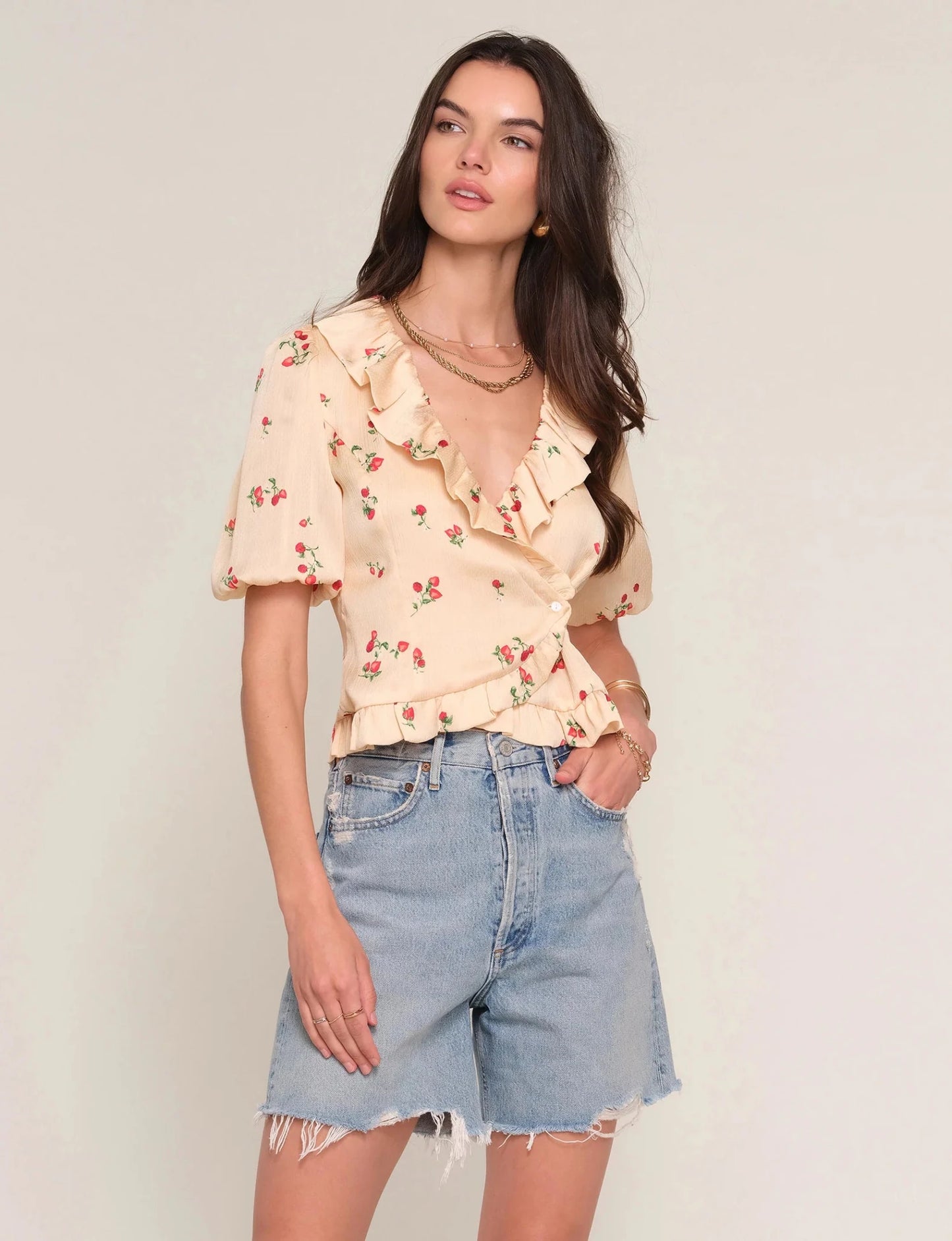 Kathleen Wrap Top - MST GoodsHeartloom