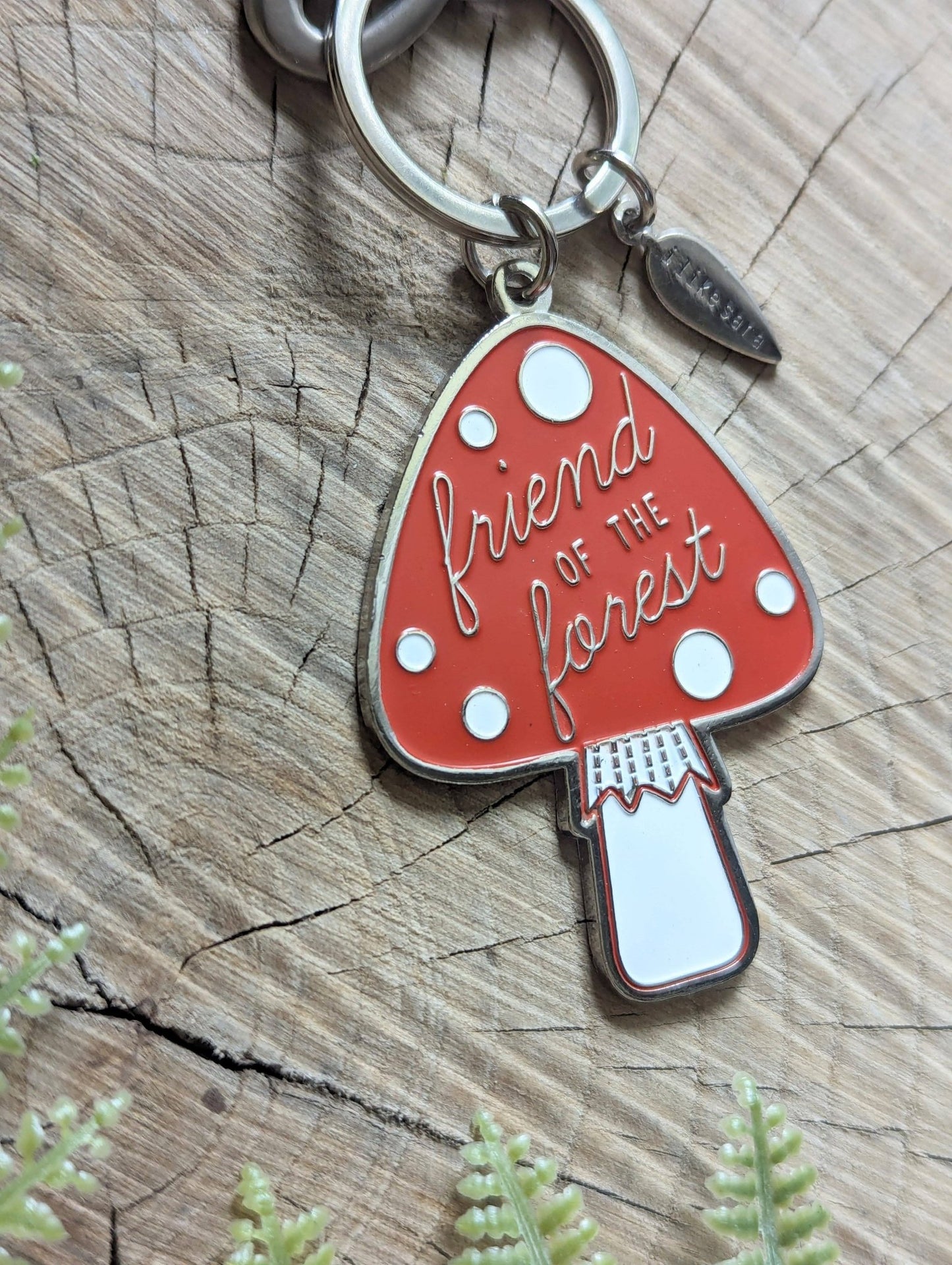 Keychain | friend of the forest mushroom - MST Goodsilikesara | art + goods