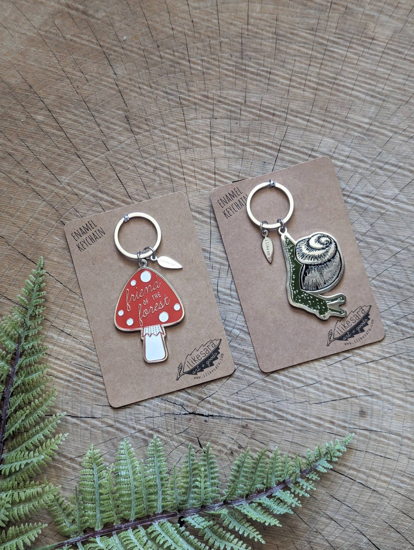 Keychain | friend of the forest mushroom - MST Goodsilikesara | art + goods