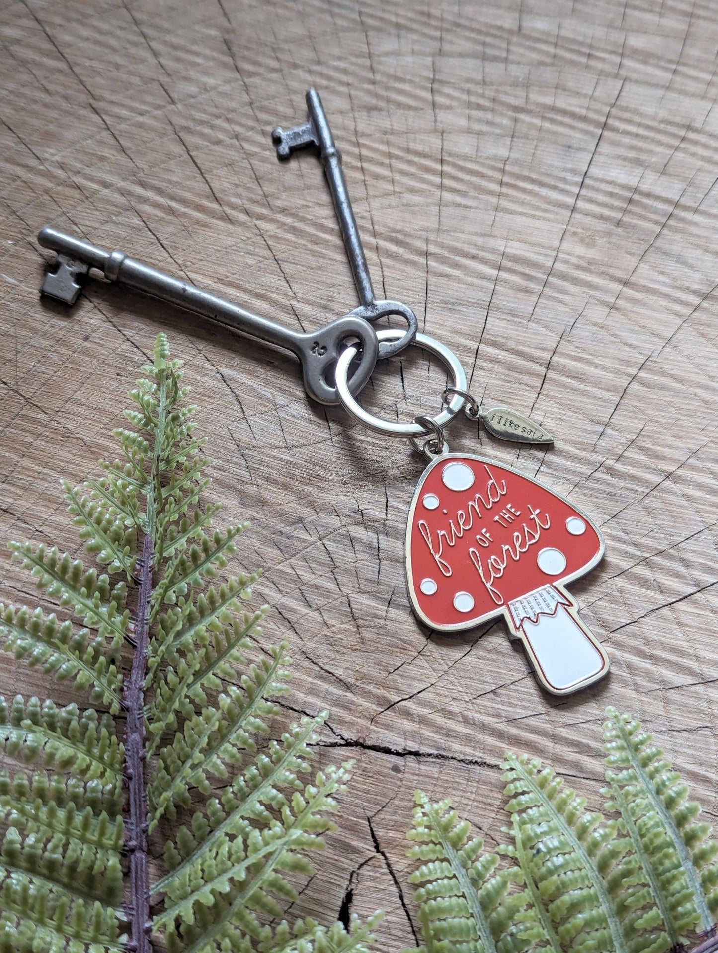 Keychain | friend of the forest mushroom - MST Goodsilikesara | art + goods