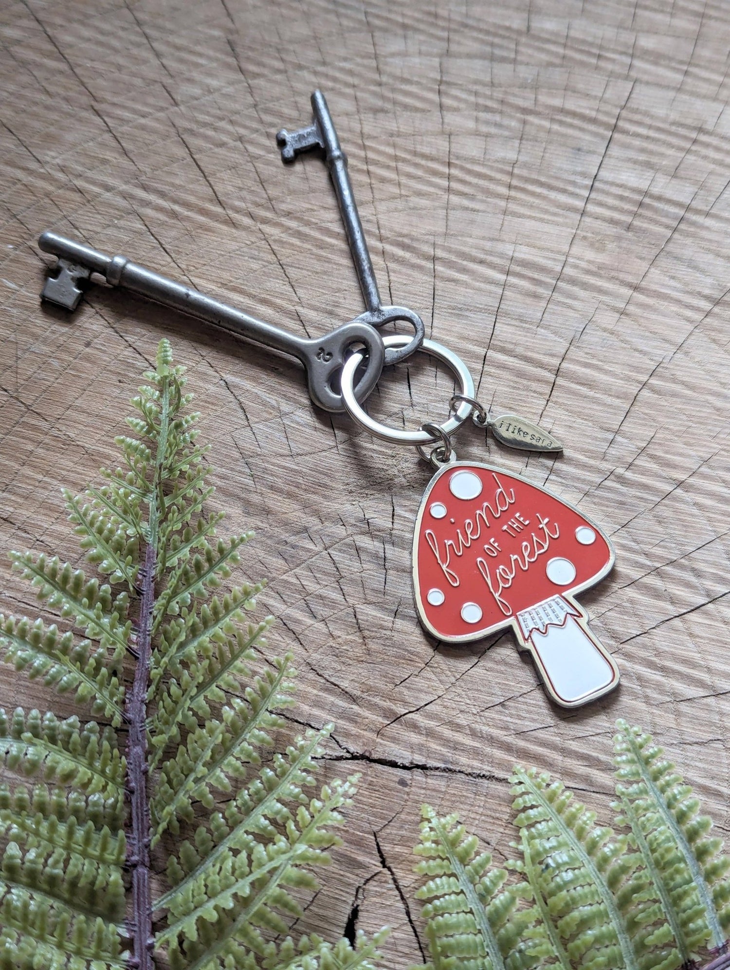 Keychain | friend of the forest mushroom - MST Goodsilikesara | art + goods