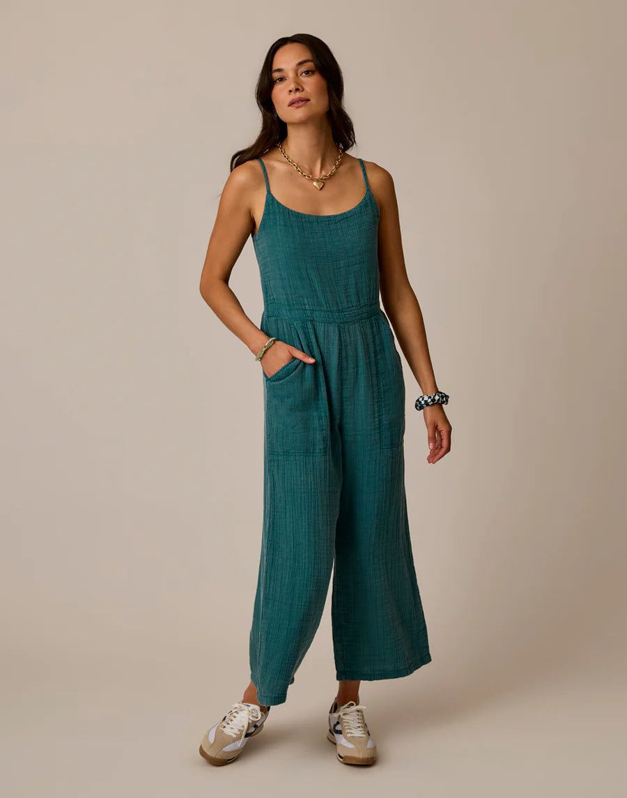 Knox Gauze Jumpsuit - Nightdive - MST GoodsCarve Designs