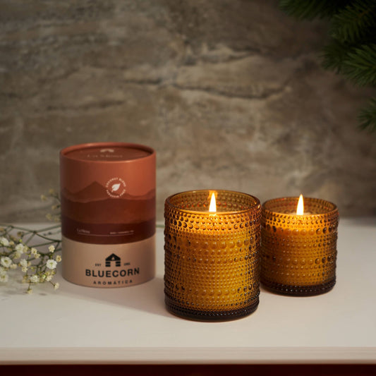 La Mesa Scented Candle - Basil & Fir - Coconut Wax - MST GoodsBluecorn Candles