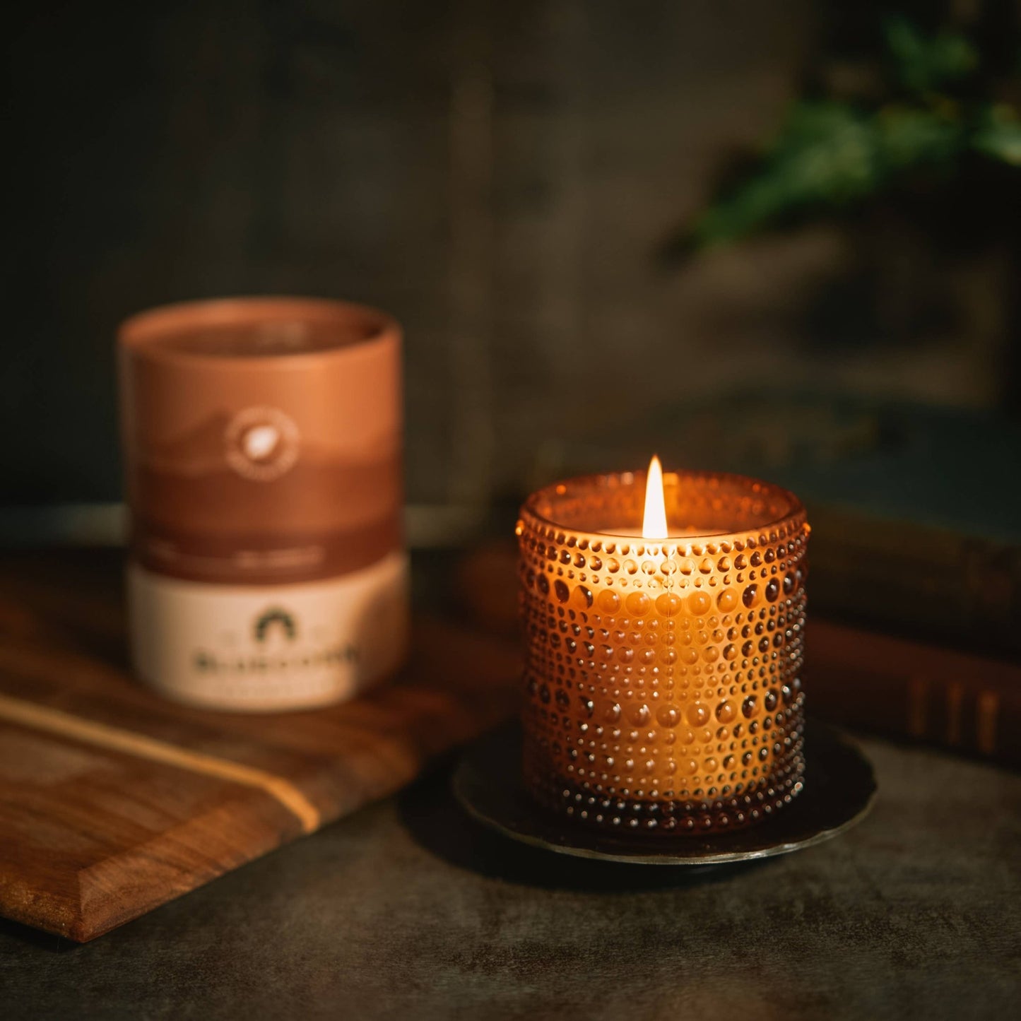 La Mesa Scented Candle - Basil & Fir - Coconut Wax - MST GoodsBluecorn Candles