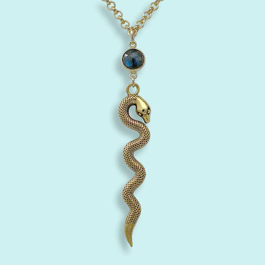 Labradorite Serpent Necklace - MST GoodsOrnamental Things