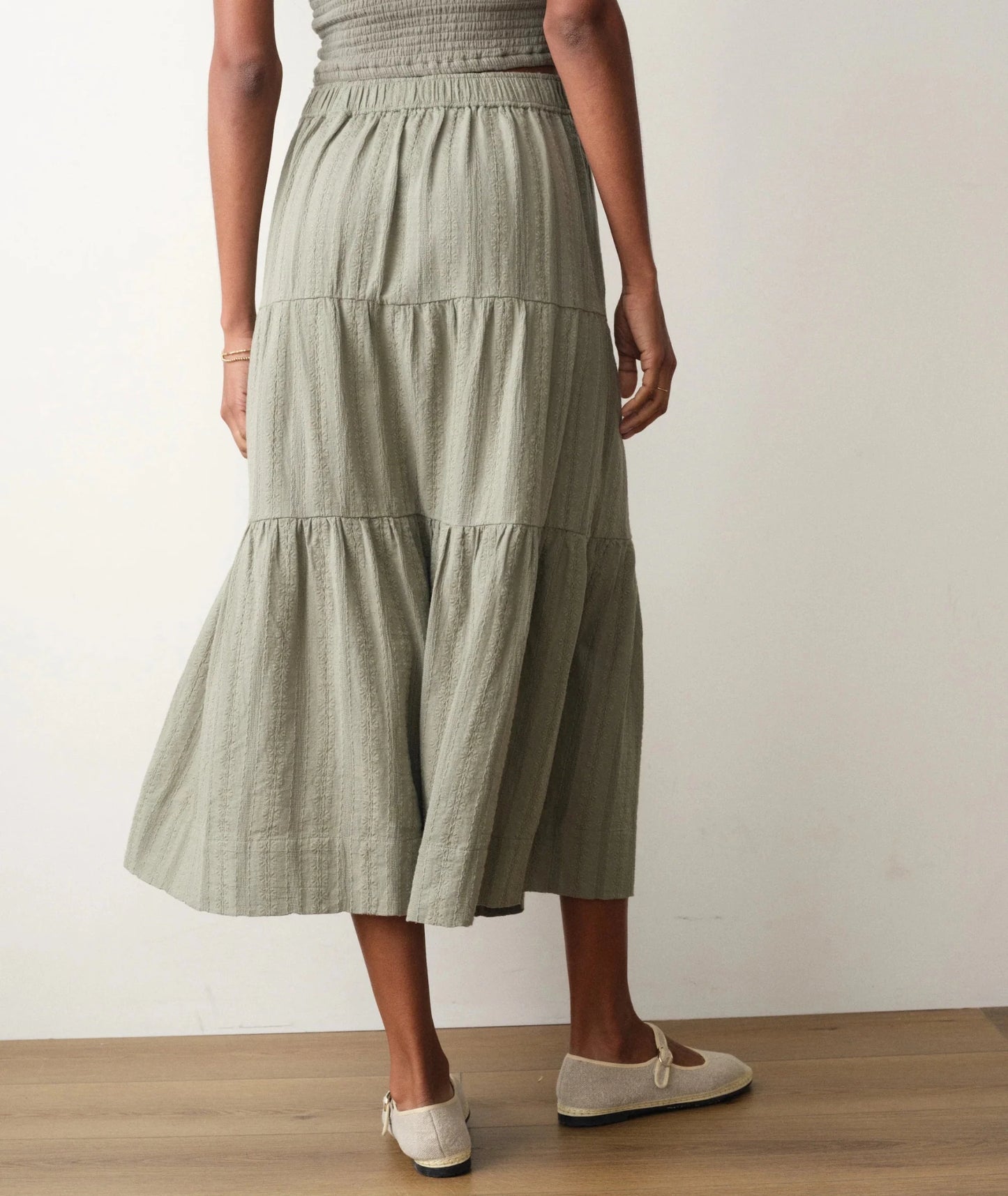 Lana Button Through Skirt - MST GoodsMarine Layer