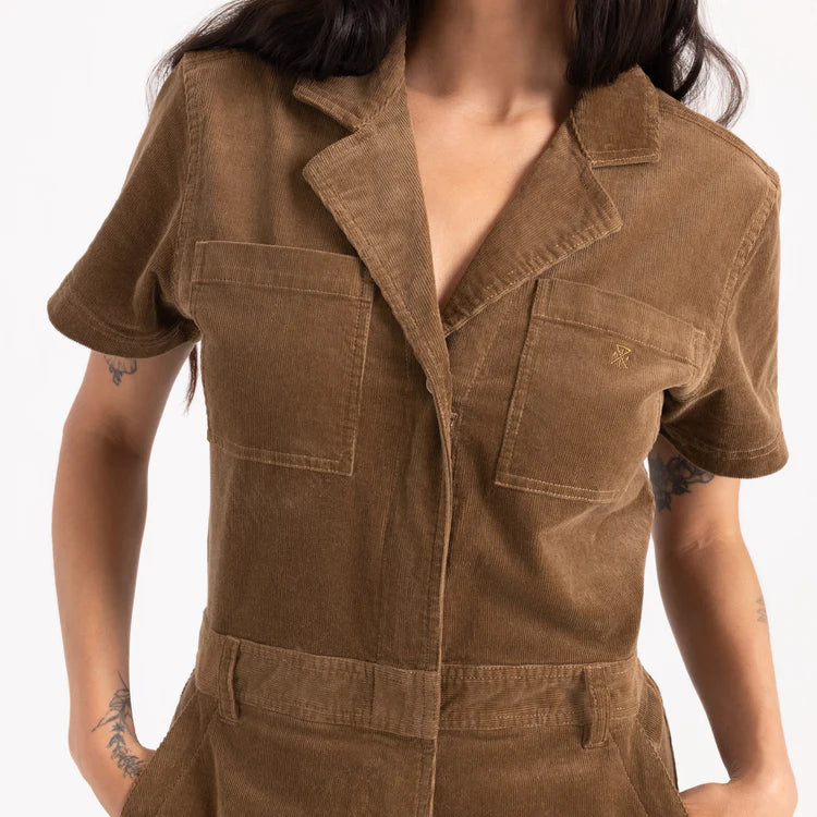 Layover Short Sleeve Jumpsuit