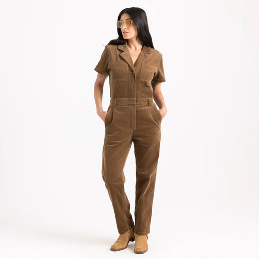 Layover Short Sleeve Jumpsuit