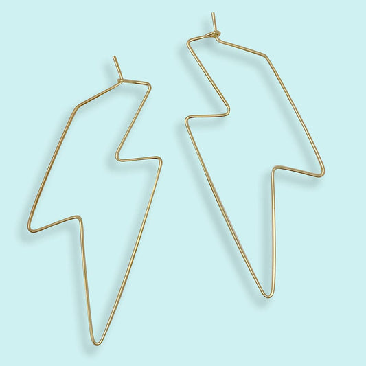 Lightning Hoop Earrings - MST GoodsOrnamental Things