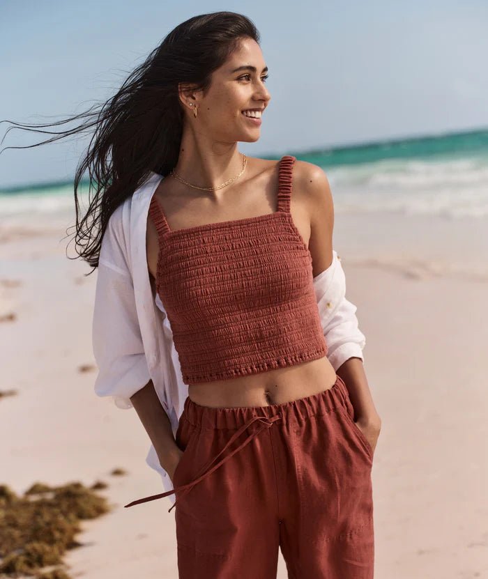 Lila Double Cloth Tank - MST GoodsMarine Layer