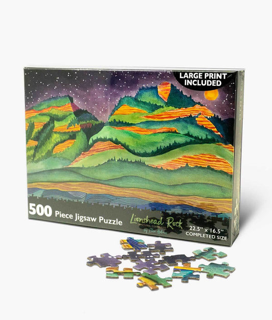 Lionshead Mountain 500 Piece Puzzle