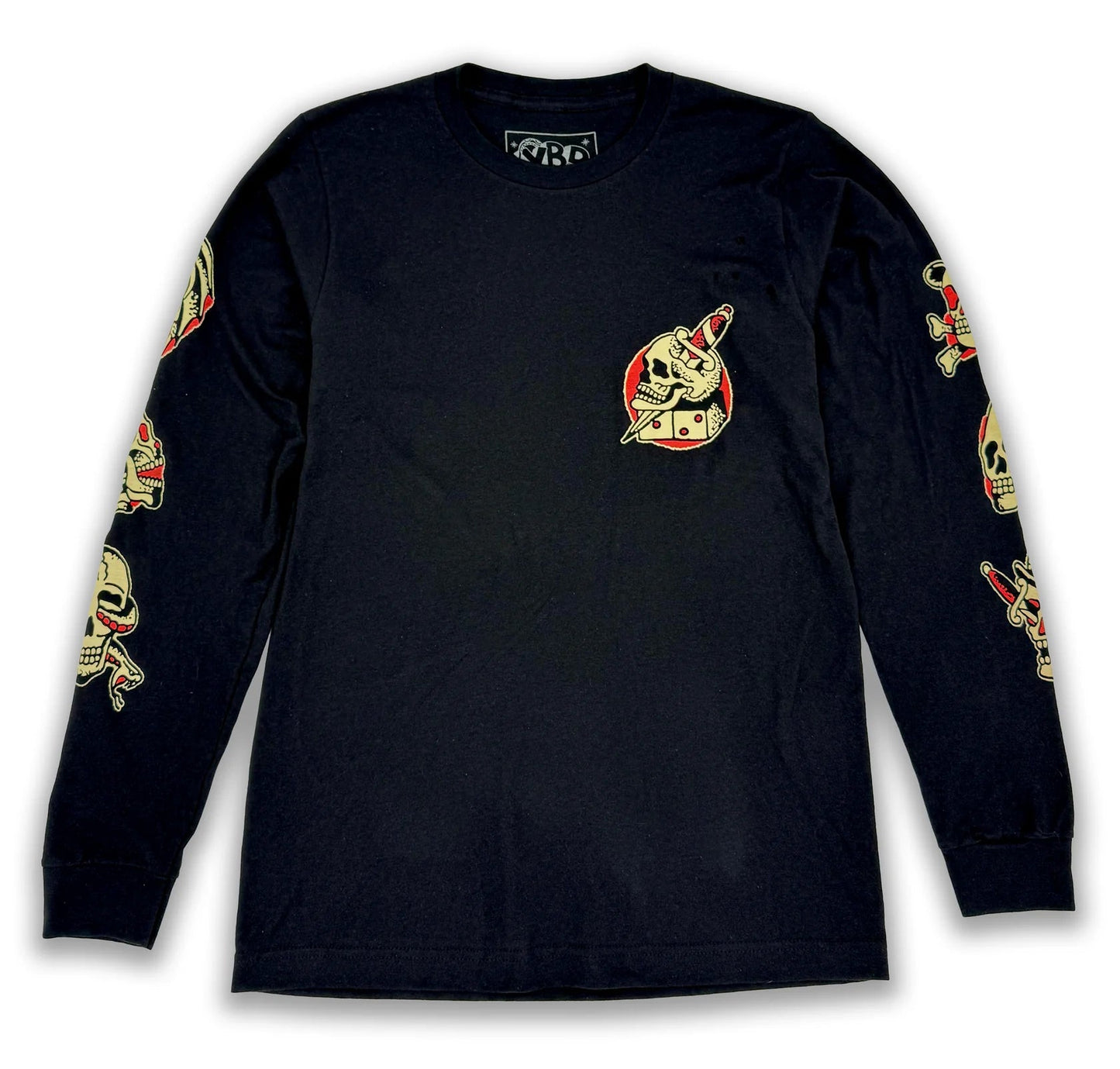Long Sleeve Skull Shirt - MST GoodsYellow Beak Press