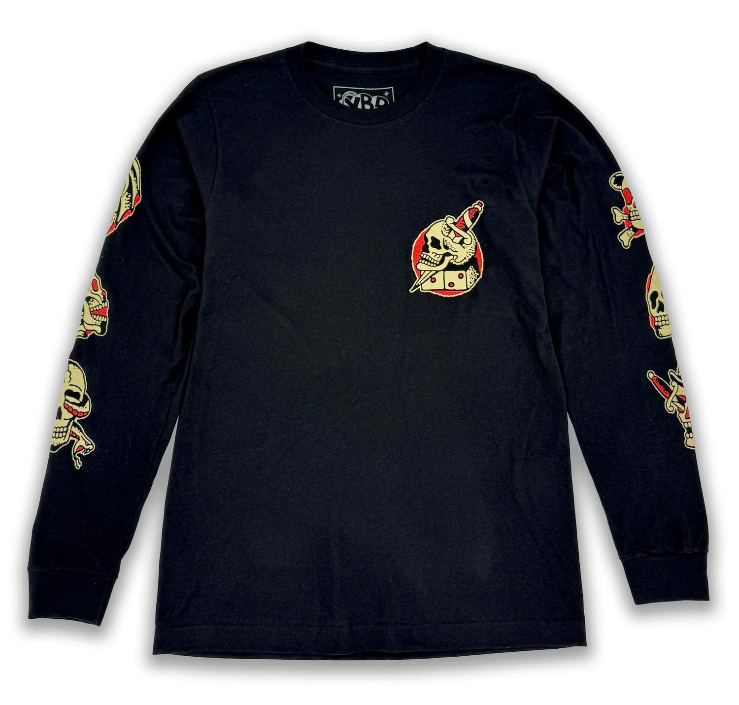 Long Sleeve Skull Shirt - MST GoodsYellow Beak Press