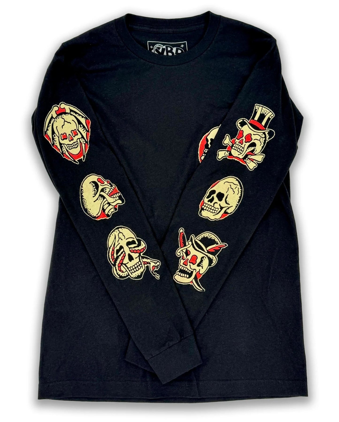 Long Sleeve Skull Shirt - MST GoodsYellow Beak Press