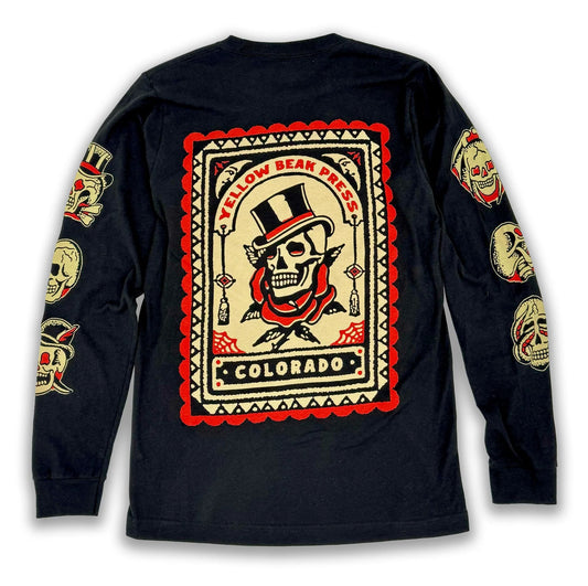 Long Sleeve Skull Shirt - MST GoodsYellow Beak Press