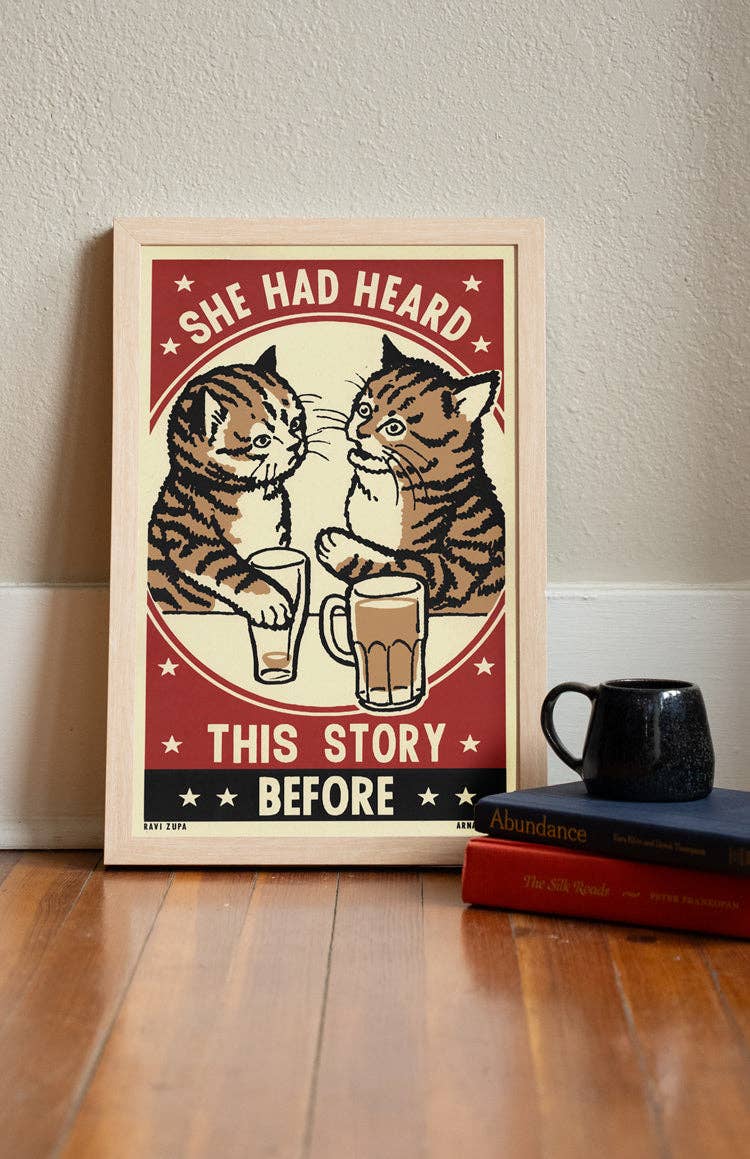 Long Story Print - MST GoodsRavi Zupa Arts