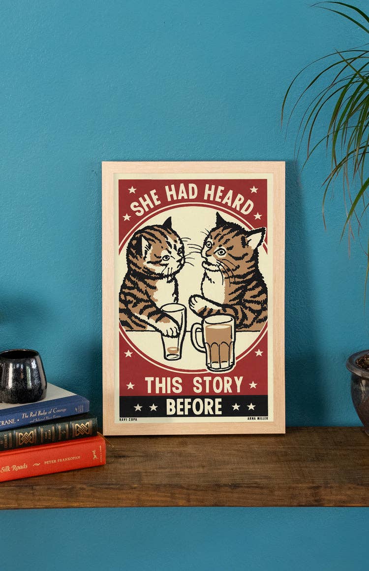 Long Story Print - MST GoodsRavi Zupa Arts