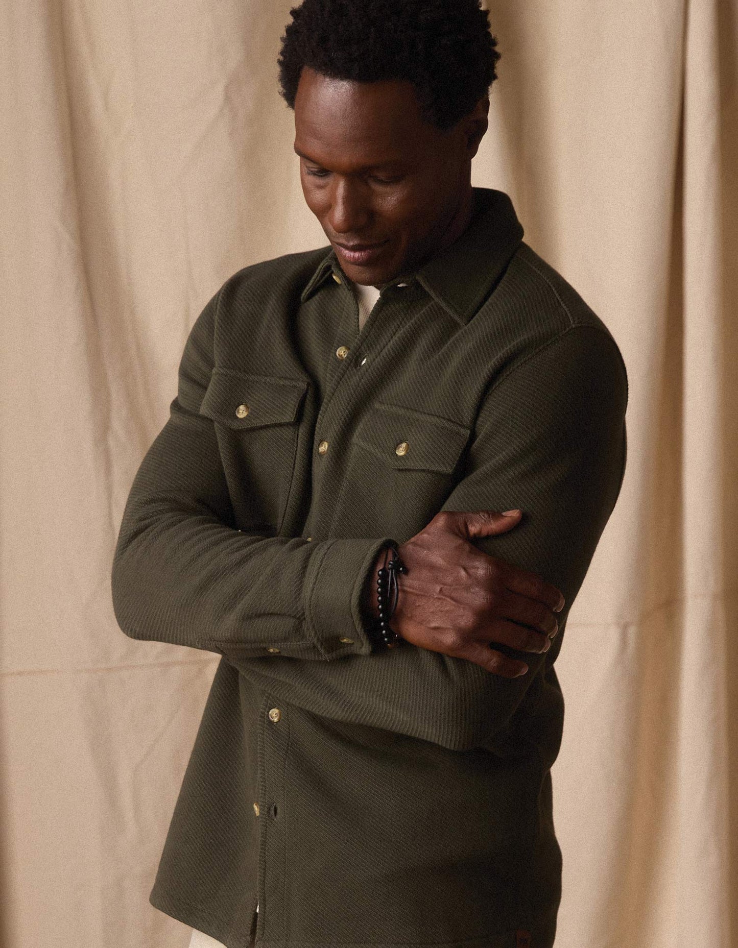 Looped Terry Button Up - MST GoodsThe Normal Brand