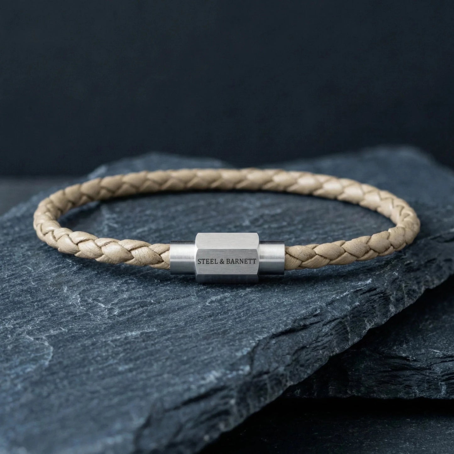 Luke Landon Leather Bracelet - MST GoodsBraceletsSteel & Barnett