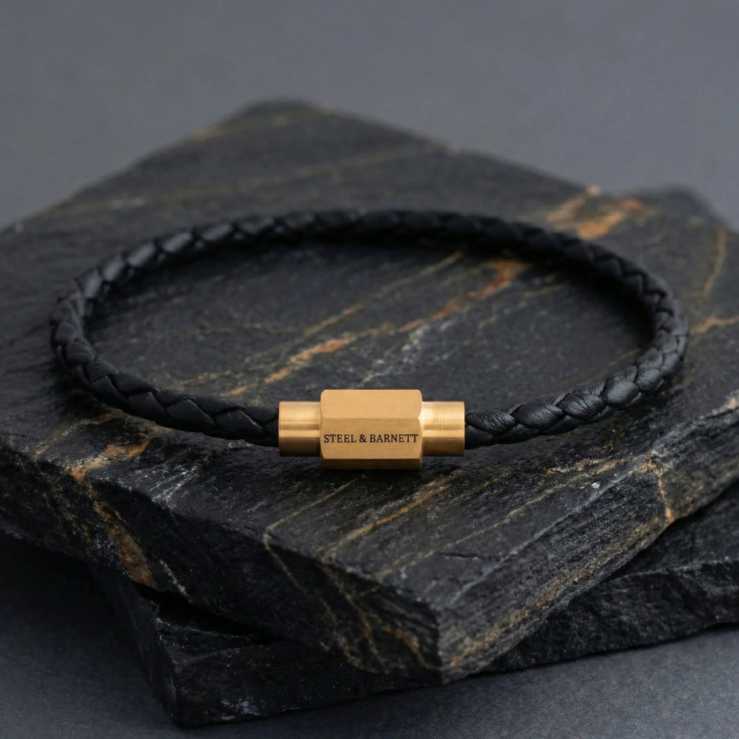 Luke Landon Leather Bracelet - MST GoodsBraceletsSteel & Barnett