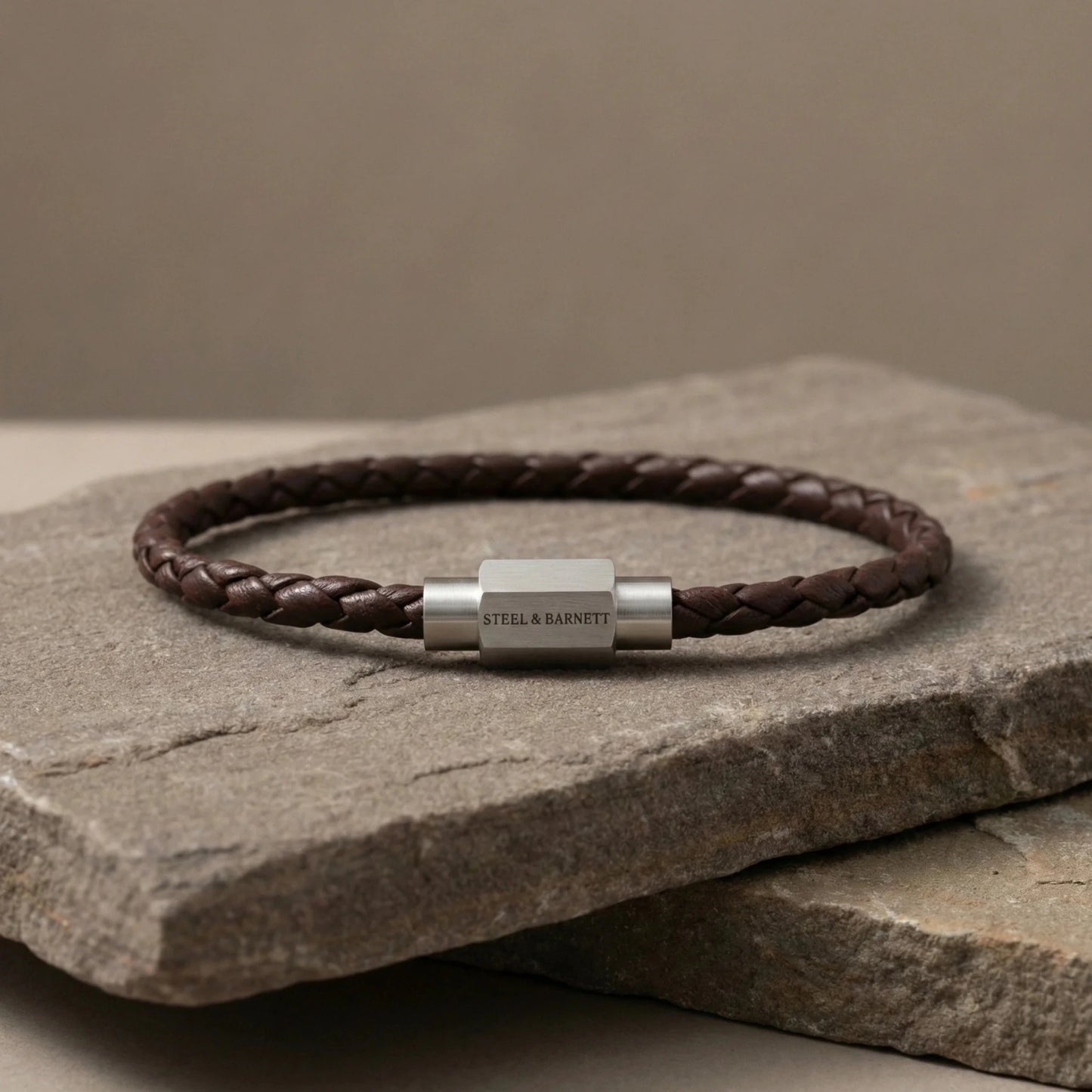 Luke Landon Leather Bracelet - MST GoodsBraceletsSteel & Barnett