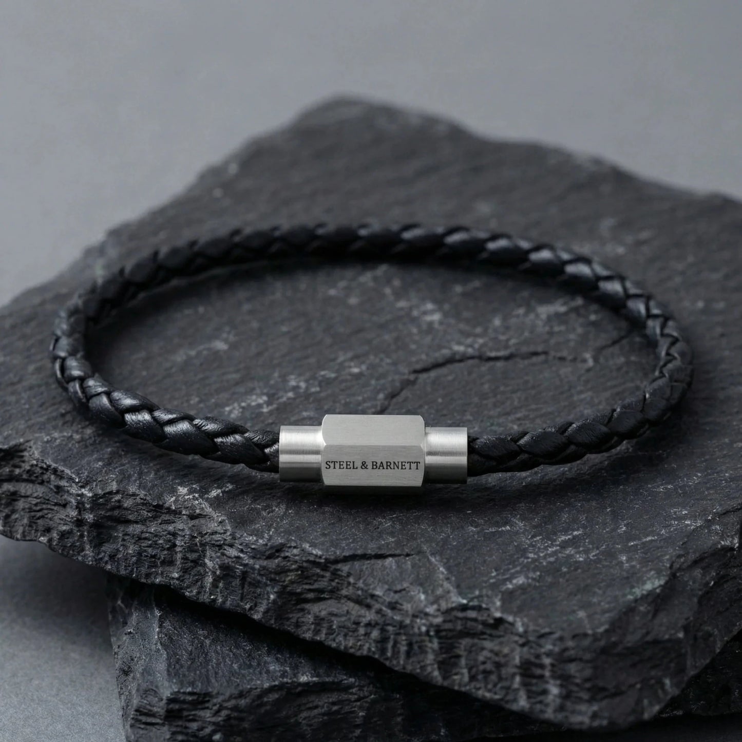 Luke Landon Leather Bracelet - MST GoodsBraceletsSteel & Barnett
