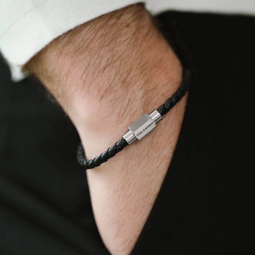Luke Landon Leather Bracelet - MST GoodsBraceletsSteel & Barnett