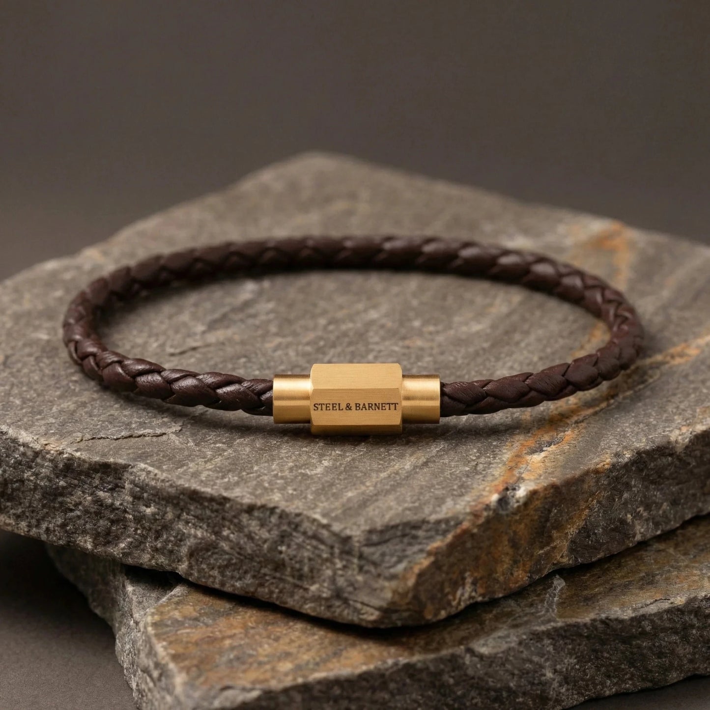 Luke Landon Leather Bracelet - MST GoodsBraceletsSteel & Barnett