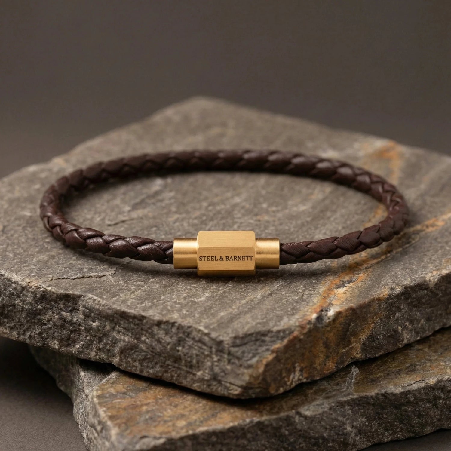 Luke Landon Leather Bracelet - MST GoodsBraceletsSteel & Barnett