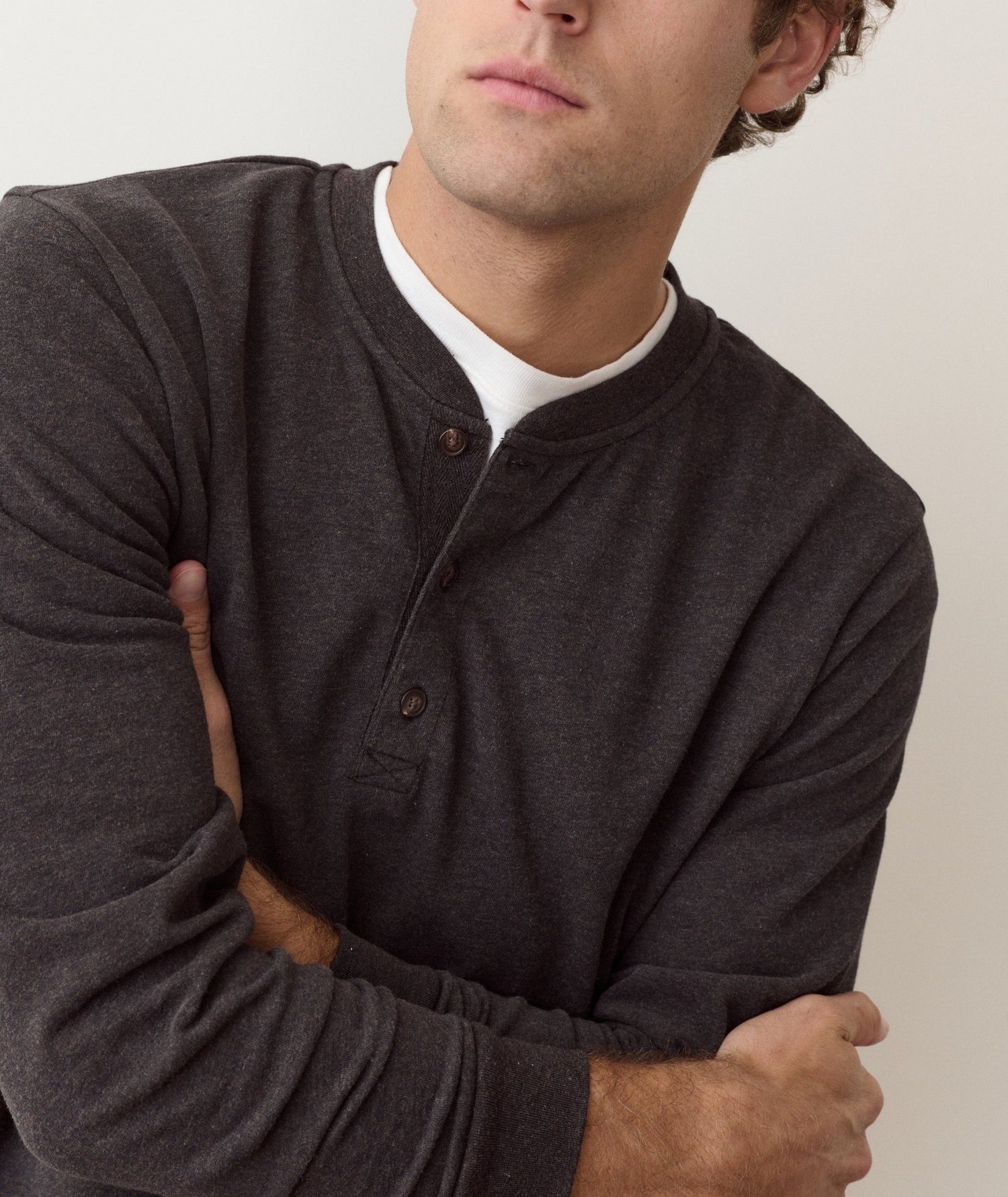 Luxe Jersey Henley - MST GoodsMarine Layer