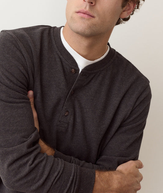Luxe Jersey Henley - MST GoodsMarine Layer
