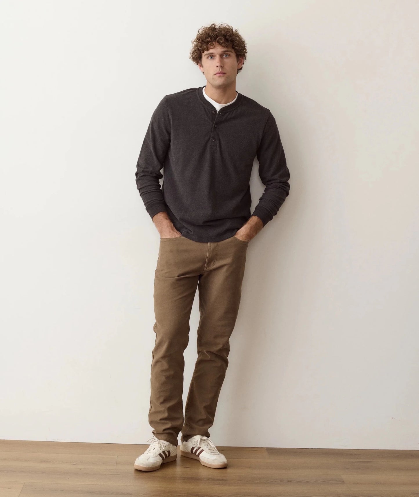 Luxe Jersey Henley - MST GoodsMarine Layer