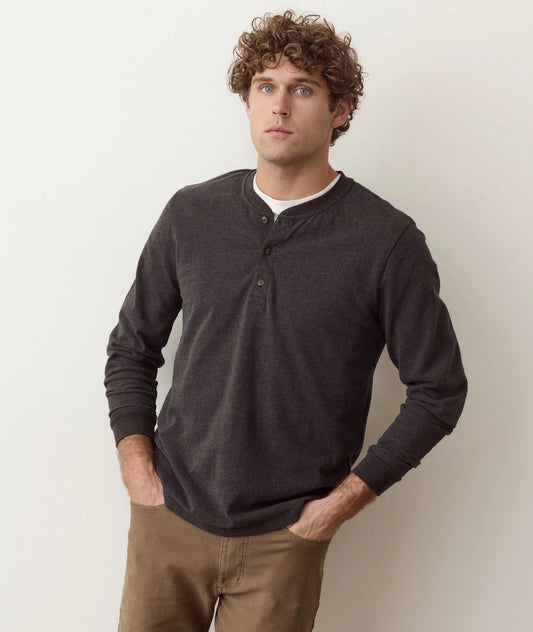 Luxe Jersey Henley - MST GoodsMarine Layer