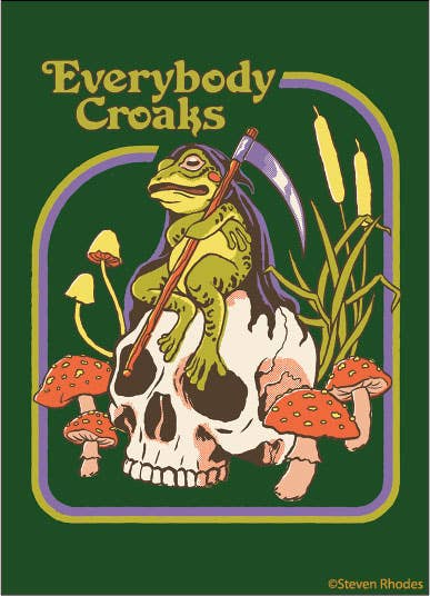 MAGNET: Everybody croaks - MST GoodsEphemera