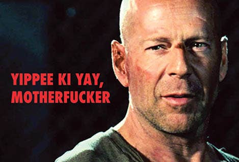 Magnet - Yippee ki yay, motherfucker - MST GoodsEphemera