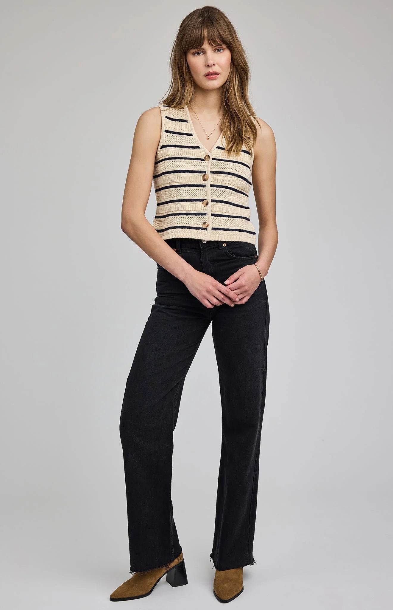 Mariana Knit Vest Top - MST GoodsGentle Fawn