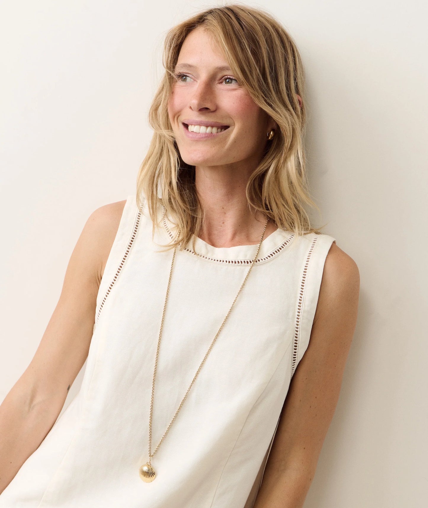 Cora Linen Mini Dress
