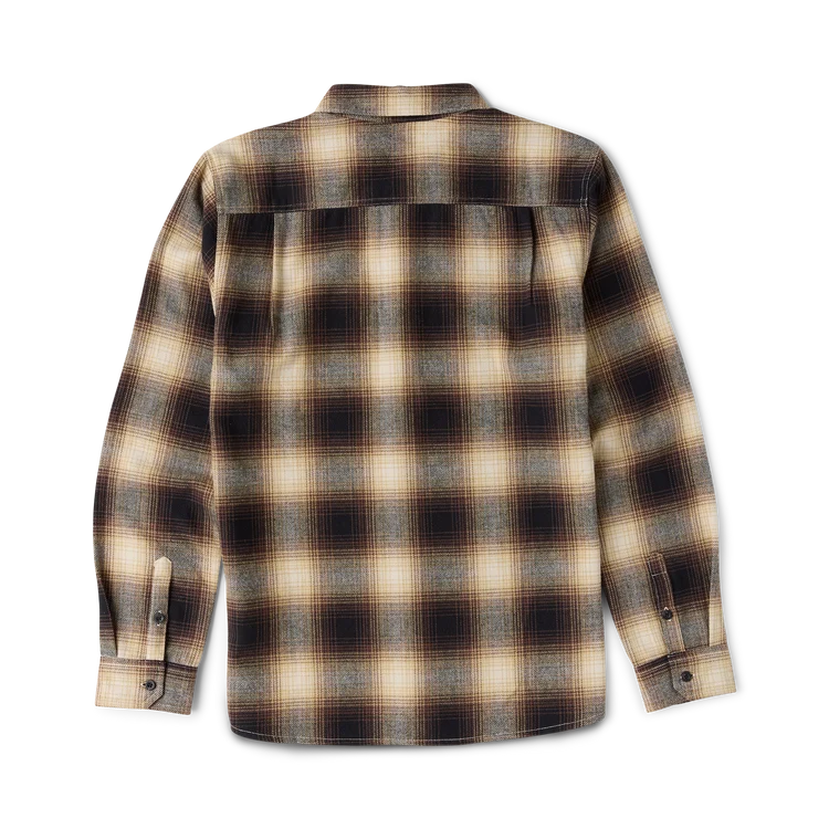 Crossroads Organic Cotton Flannel in Faded Brown
